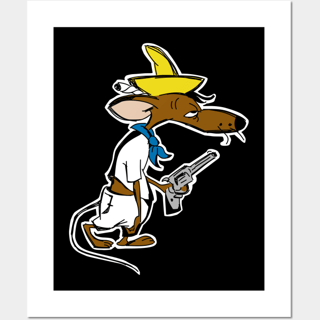 slowpoke rodriguez Wall Art by small alley co